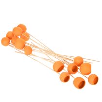 Article Mélange Bell Cup sur bâtonnet orange 15 pièces