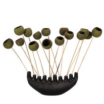 Article Bell Cup sur Tige Verte 5-7cm Lot de 15