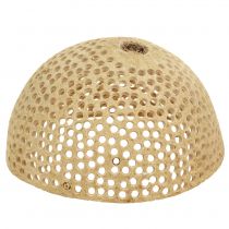 Article Coupe naturelle en bois perforé pour décoration – Lot de 10