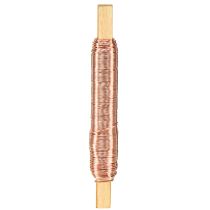 Article Fil de reliure fil de fleur fil d&#39;emballage cuivre 0,65mm 100g 3 pièces