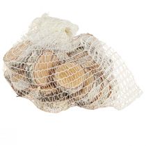 Article Rondelles de bouleau avec écorce, 24 pièces, Ø 5-6 cm, blanchies à la chaux, matériau décoratif pour les mariages et les projets de bricolage.