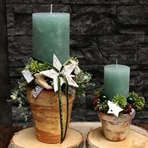 Article Rubans décoratifs Velours vert foncé 10 mm 20 m