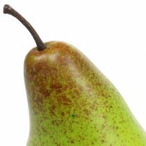 Poire factice alimentaire 10.5cm vert 6pcs