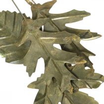 Article Anneau décoratif guirlande métal décoration murale feuilles laiton Ø52cm