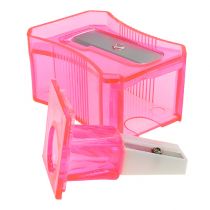 Article Taille-crayon fuchsia 6 cm