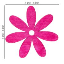 Article Fleurs décoratives à disperser pour une touche saisonnière créative, 4 cm, 72 pièces