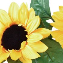 Article Guirlande de fleurs avec 8 tournesols artificiels 135cm