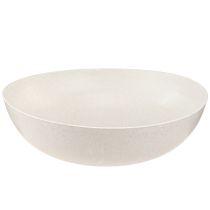 Article Bol à fleurs bol en plastique beige chiné Ø30cm 3pcs