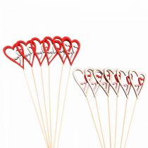 Plug fleur fête des mères plug décoratif coeur 5cm 12 pièces