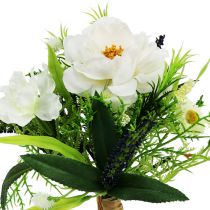 Bouquet blanc 20cm