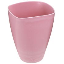 Article Pot de fleur vase plastique pot d&#39;orchidée rose H16,5cm 4pcs
