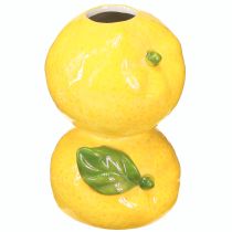 Article Vase à fleurs citron vase en céramique décoration méditerranéenne H13cm