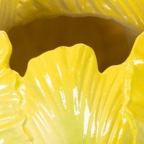 Article Vase à fleurs orné d'un motif de tulipe saisissant. Idéal pour décorer le salon. 16 cm, vendu par lot de 2.