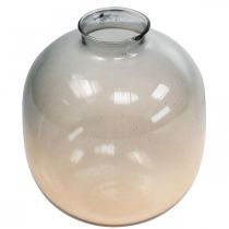 Article Vase à fleurs décoratif petit vase en verre H9cm Ø8cm