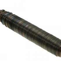Fil d&#39;emballage fleur recuit bleu 0.65mm 100g