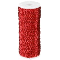 Article Fil effet bouillon Ø0.30mm 100g/140m rouge