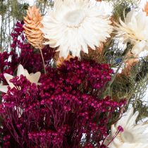 Article Bouquet de fleurs séchées multicolores 50 cm pour décoration intérieure