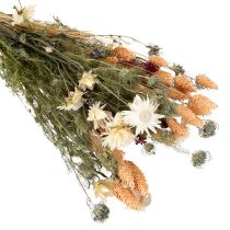 Article Bouquet de fleurs séchées multicolores 50 cm pour décoration intérieure