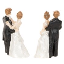 Article Mariée et marié 6 cm 2 pièces