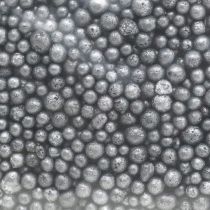 Article Perles décoratives métalliques granulés décoratifs anthracite ronds 4-8mm 1l