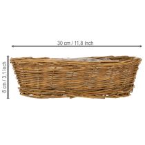 Article Corbeille à pain environ 30 cm ovale non pelée