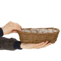 Article Corbeille à pain environ 30 cm ovale non pelée