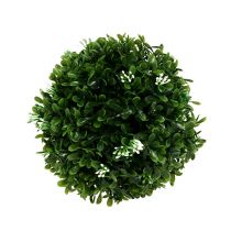 Article Boule de buis avec fleurs boule décorative verte Ø15cm 1pc