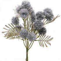 Chardon Artificiel Chardon Globe Bleu L33cm 3pcs