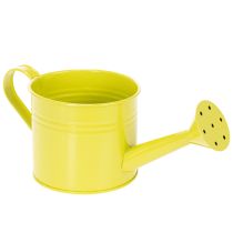 Article Arrosoir décoratif coloré, Ø 11 cm, H 9,5 cm, pour le jardinage, décoration de table printanière, en métal, lot de 8