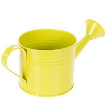 Article Arrosoir décoratif coloré, Ø 11 cm, H 9,5 cm, pour le jardinage, décoration de table printanière, en métal, lot de 8