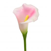 Article Calla fleur décorative rose 57cm 12pcs