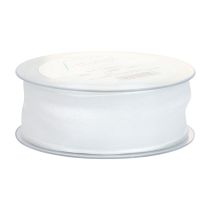 Article Ruban mousseline ruban organza ruban décoratif organza blanc 40mm 20m
