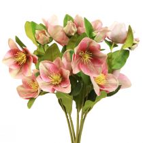 Article Bouquet élégant de roses de Noël roses – 35 cm 6 pcs.