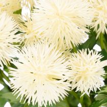 Article Kunstblume Chrysantheme crème blanche 56 cm 4 branches