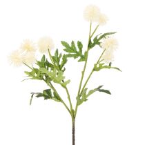 Article Kunstblume Chrysantheme crème blanche 56 cm 4 branches
