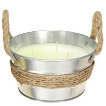 Article Bougie Citronnelle Bougie Anti Moustique 3 Mèches 20h Ø18cm