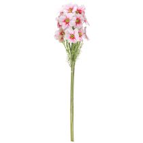 Article Lot de 3 fleurs artificielles Cosmos roses de 77 cm, fleurs décoratives, plantes artificielles, fleurs en soie