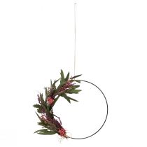 Article Couronne de fleurs séchées à la lavande à faire soi-même Ø30cm - Kit créatif à réaliser soi-même