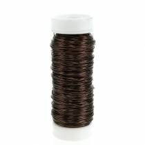 Fil émaillé déco Ø0.30mm 30g/50m marron