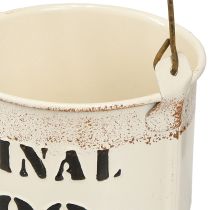 Article Anse de Seau Décorative &quot;Original 1982&quot; Crème Ø12/10cm 2×2-Set