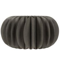 Article Kürbis en papier alvéolé rond Ø34cm noir set de 2