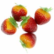 Article Fraises décoratives 2,5 cm 12 pcs