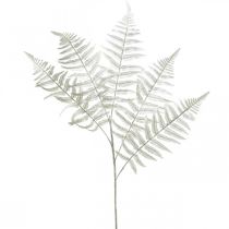 Article Déco fougère plante artificielle feuille de fougère fougère artificielle blanche L78cm