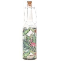 Article Bouteille décorative LED flamant rose 37,5 cm blanc chaud (lot de 2)