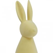 Déco Lapin Déco Lapin de Pâques Floqué Jaune H47cm