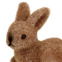 Article Lapins déco 5cm floqués marron 16 pcs