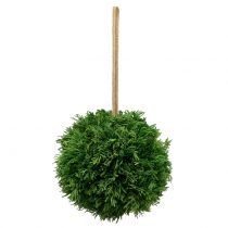 Boule de plantes artificielle à suspendre vert Ø 20 cm