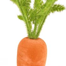 Article Carottes décoratives Carottes floquées H27 cm–37 cm en lot de 6