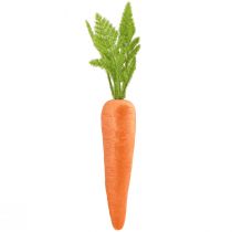 Article Carottes décoratives Carottes floquées H27 cm–37 cm en lot de 6