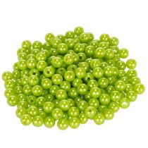 Article Perles décoratives vert pomme Ø8 mm - Lot de 250